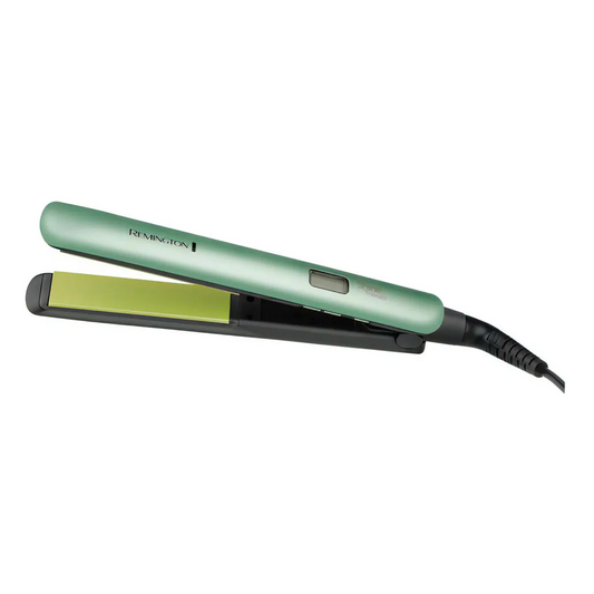 Plancha Alisadora Remington Shine Therapy Aguacate S9960 color verde