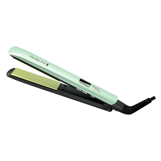 Plancha Alisadora Remington Shine Therapy Aguacate S9960 color verde